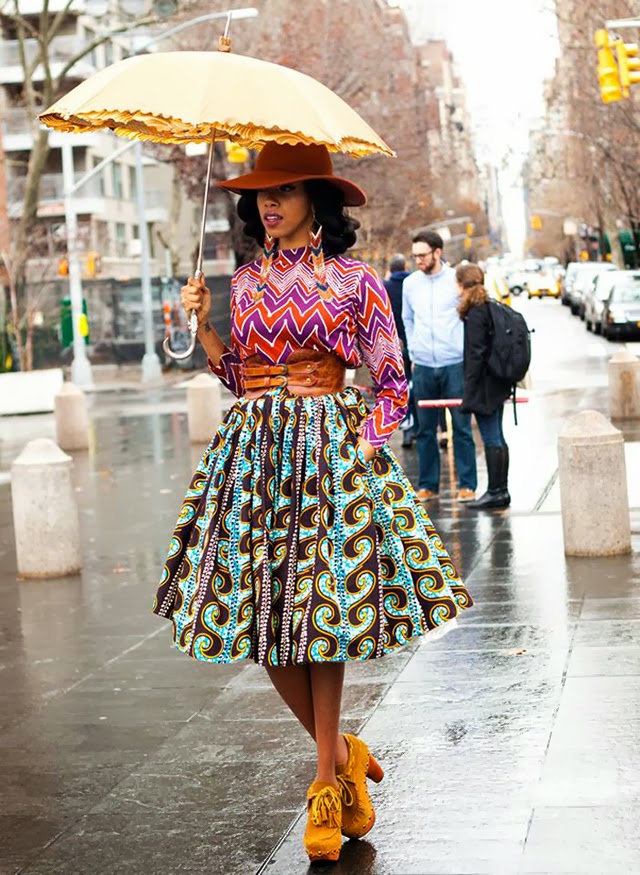 Jupe en pagne-africain-African print skirt by Jinaki via ciaafrique.com 