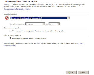 Cara Menonaktifkan Update Sistem Operasi Windows Secara otomatis