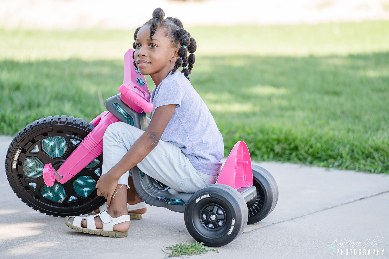 Photographing kids