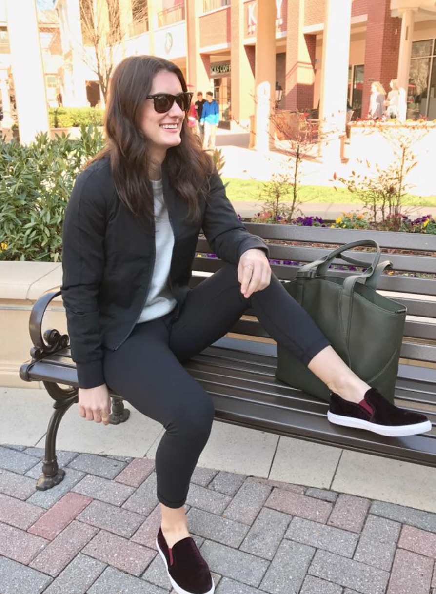 lululemon bomber jacket