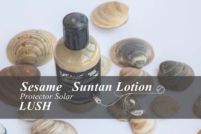 Sesame Suntan Lotion, protector solar de Lush