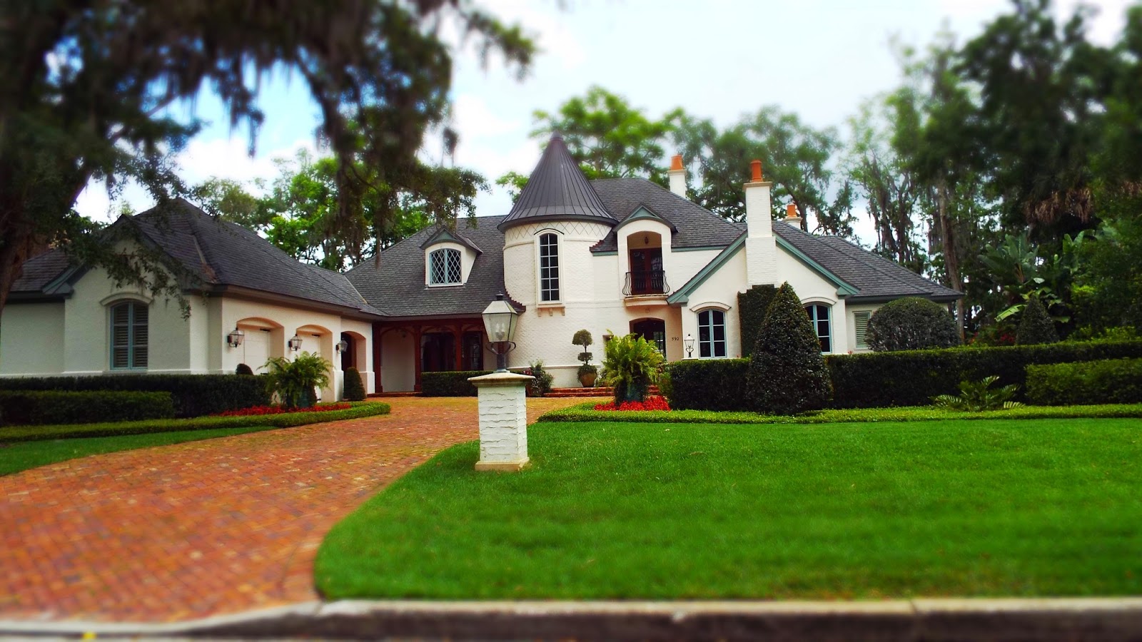 Lives in the House by the Rock. Homes in Winter Park Florida.