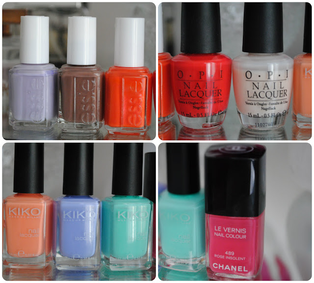 summer nailpolish, vernizes, essie, opi, kiko, chanel, daniela pires