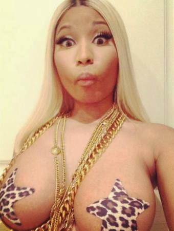 Another LOL. Afrocandy compares her boobs to Nicki Minaj's