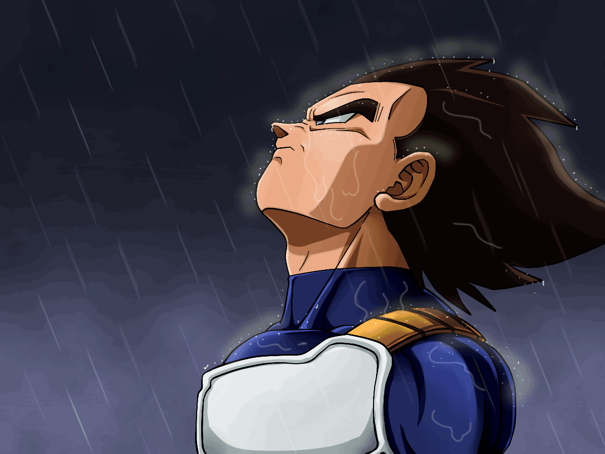 AKI GIFS: Gifs animados Vegeta (Dragon Ball)