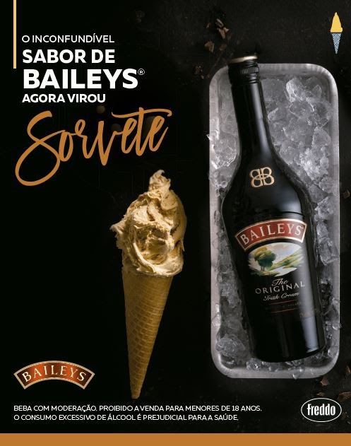 Freddo e Baileys apresentam novo sabor em edição limitada