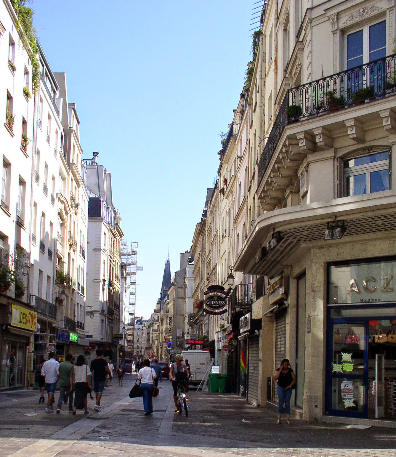 From Paris with Love Along Rue SaintDenis in ChatelêtLesHalles