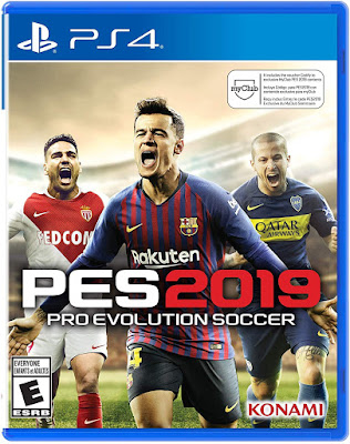 Pro Evolution Soccer 2019 Game Cover Ps4