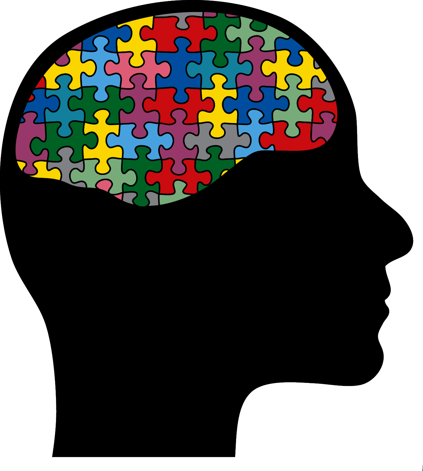 Картинки в голове. Разноцветный мозг. Мозг в голове. Голова пазл. Мысли в голове.