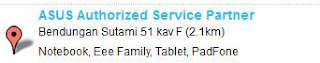 Alamat Service Center ASUS Service Center ASUS malang