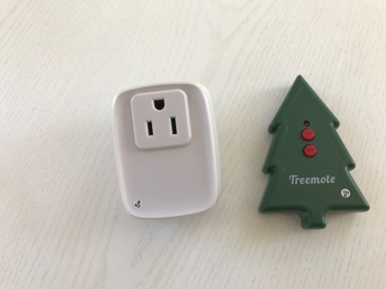 Treemote Outdoor Wireless Remote Switch for Christmas Lights