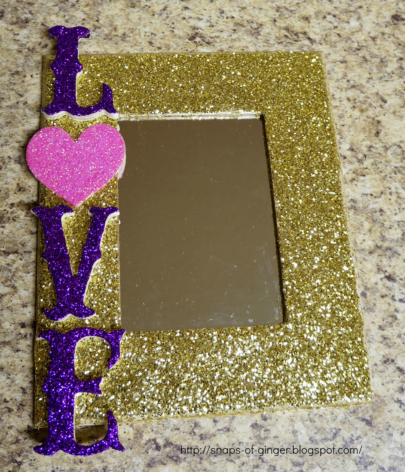 http://snaps-of-ginger.blogspot.com/2014/01/diy-glittered-love-mirror.html