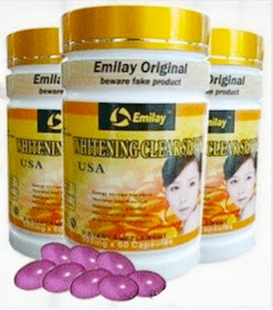 Suplemen Pemutih Badan Emilay Softgel Jual emilay di kalimantan