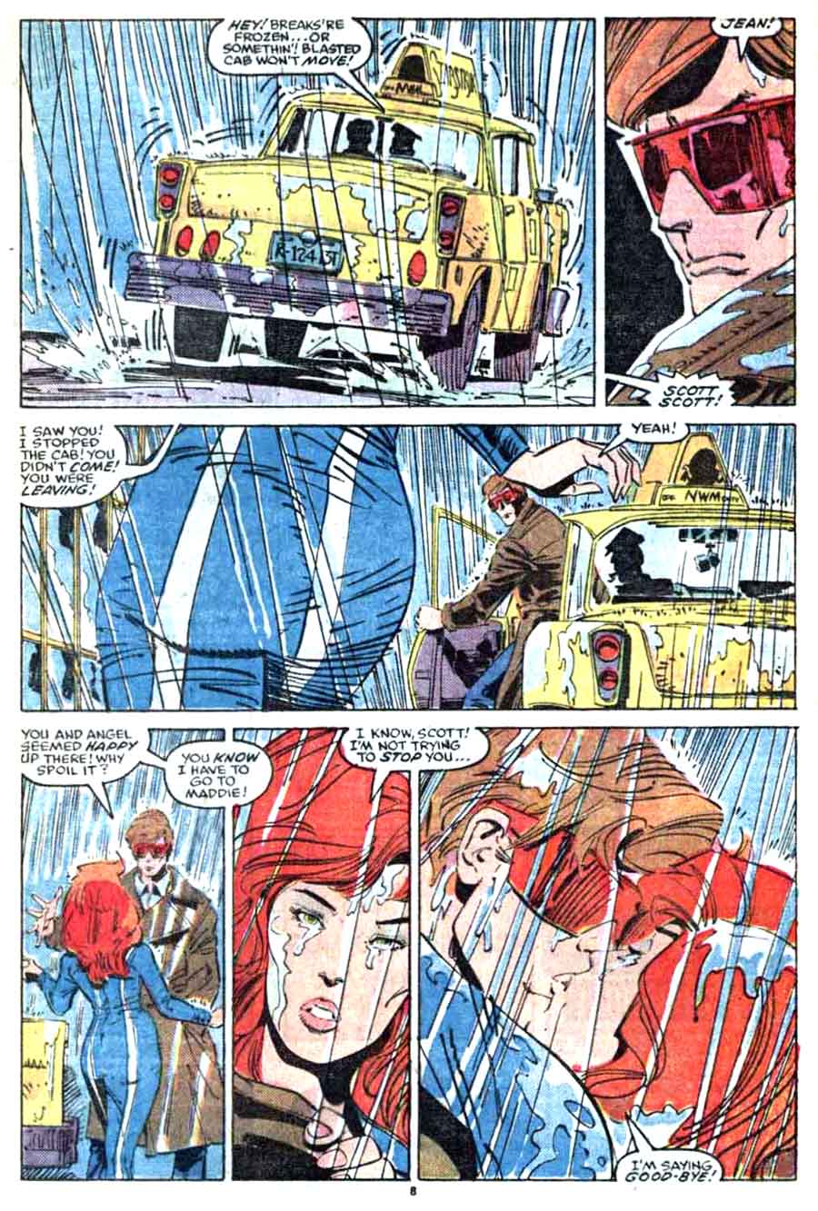 Walt Simonson cover - X-Factor #13 Walt Simonson jean grey marvel comic book page - X-Factor #13