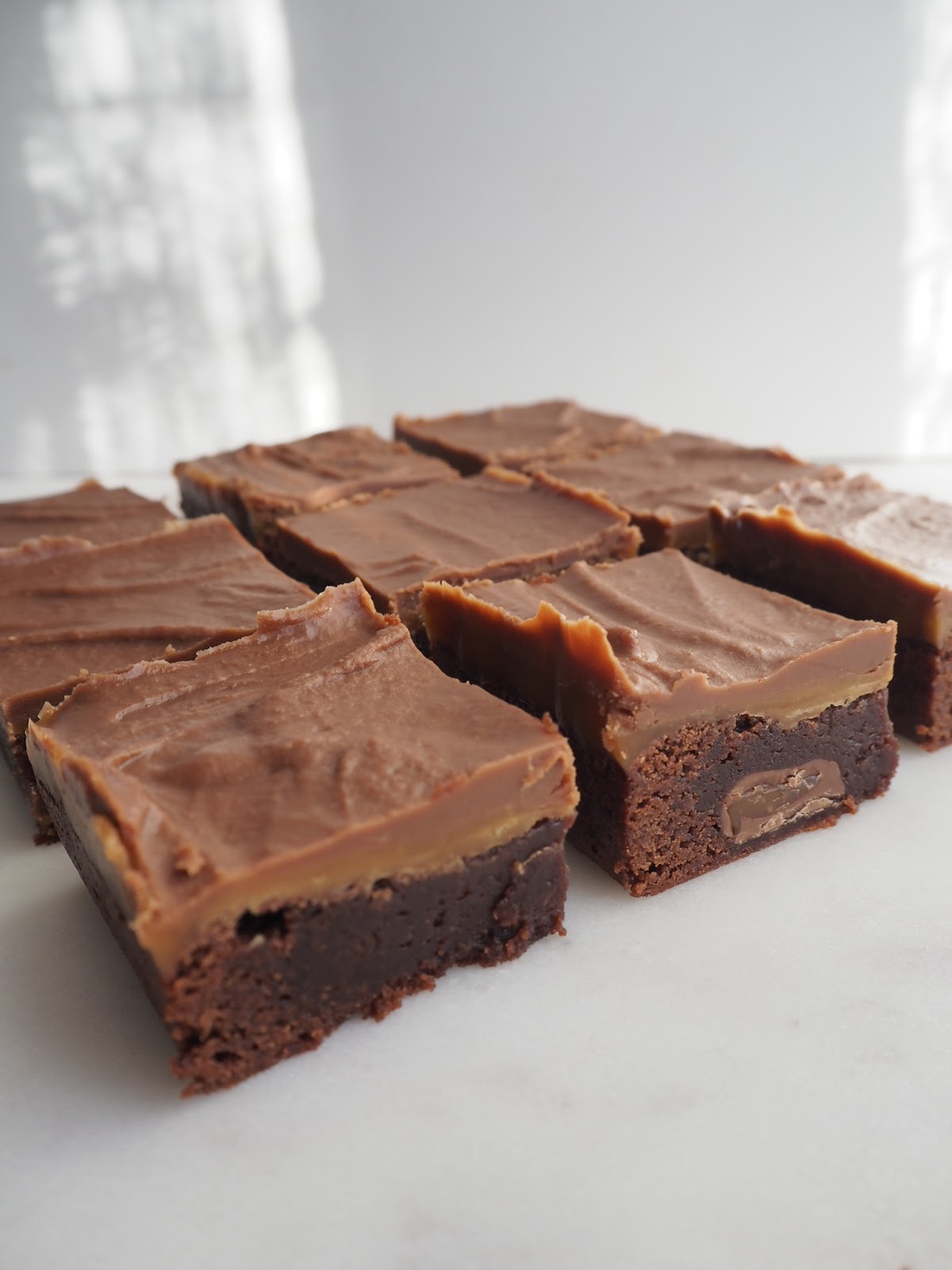 Recipe Salted Caramel Brownies Rachel Emily