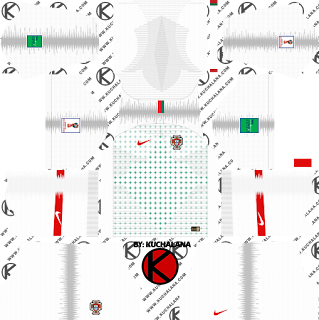 Portugal 2018 World Cup Kit -  Dream League Soccer Kits
