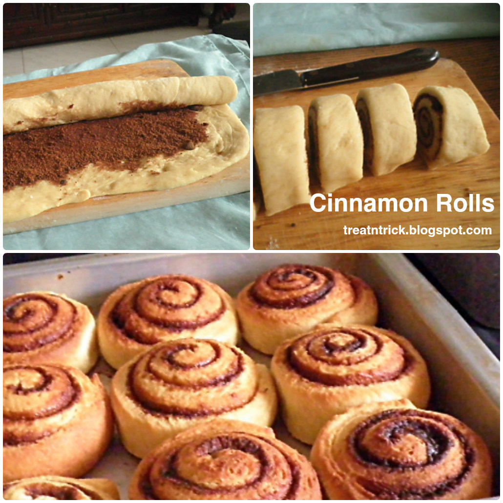 TREAT & TRICK CINNAMON ROLLS