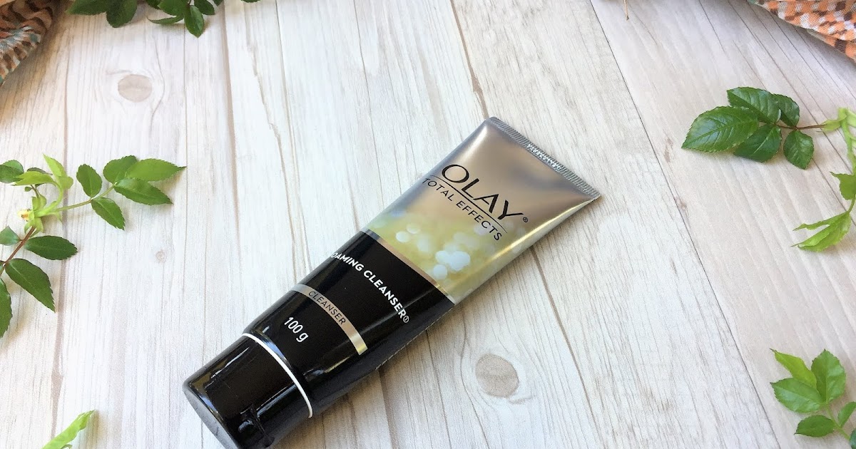 olay total effects foaming cleanser 100g