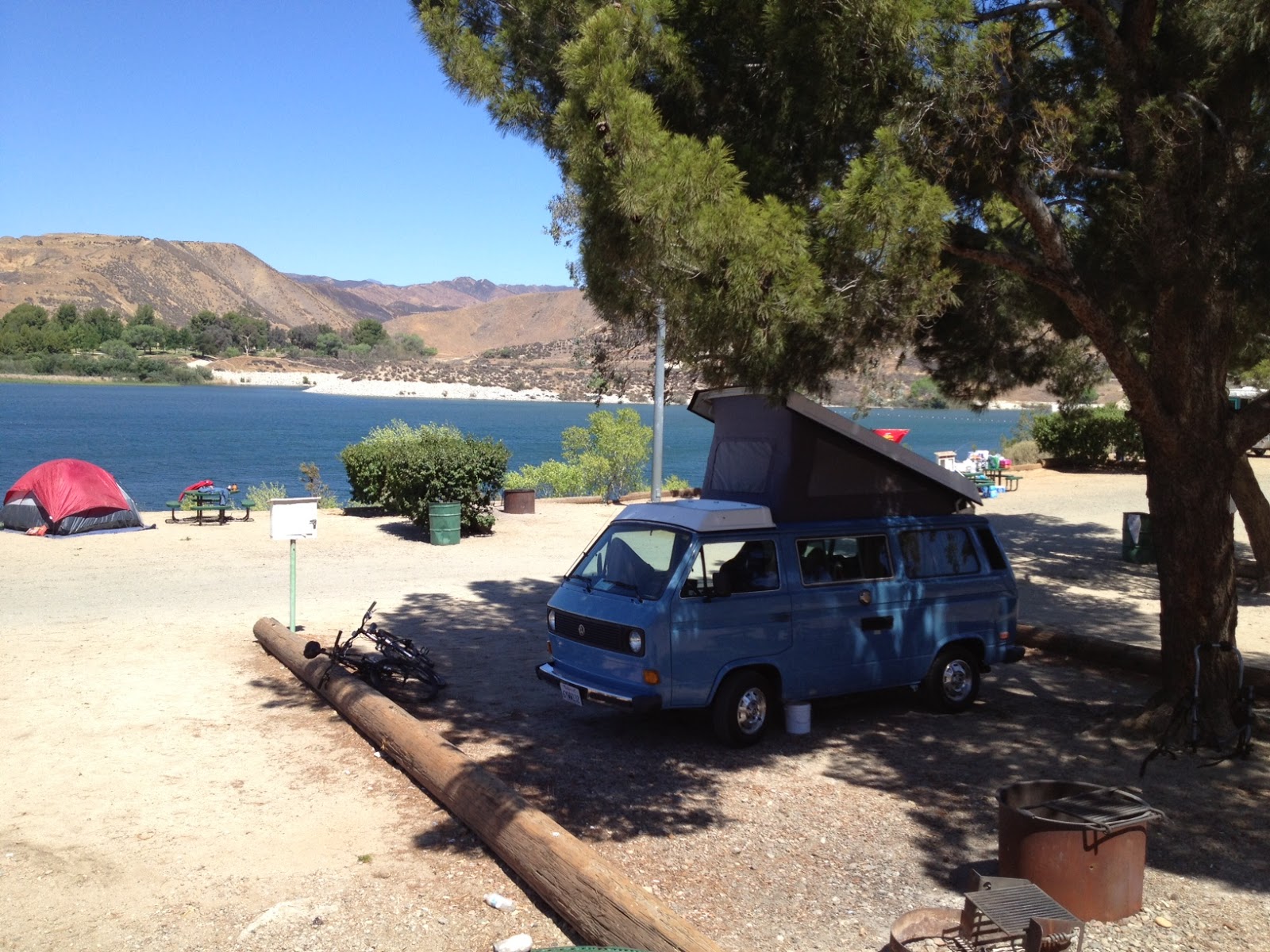 1981 VW Camper Castaic campground