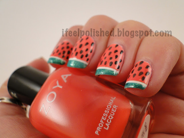 Watermelon Nails