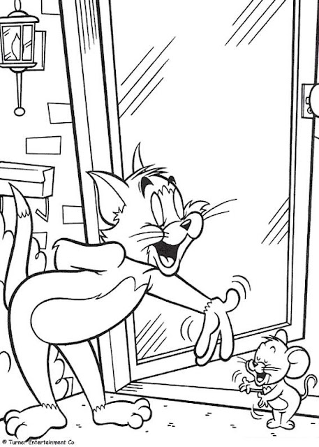 Desenhos do Tom e Jerry para imprimir