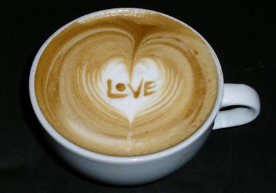 latte art love