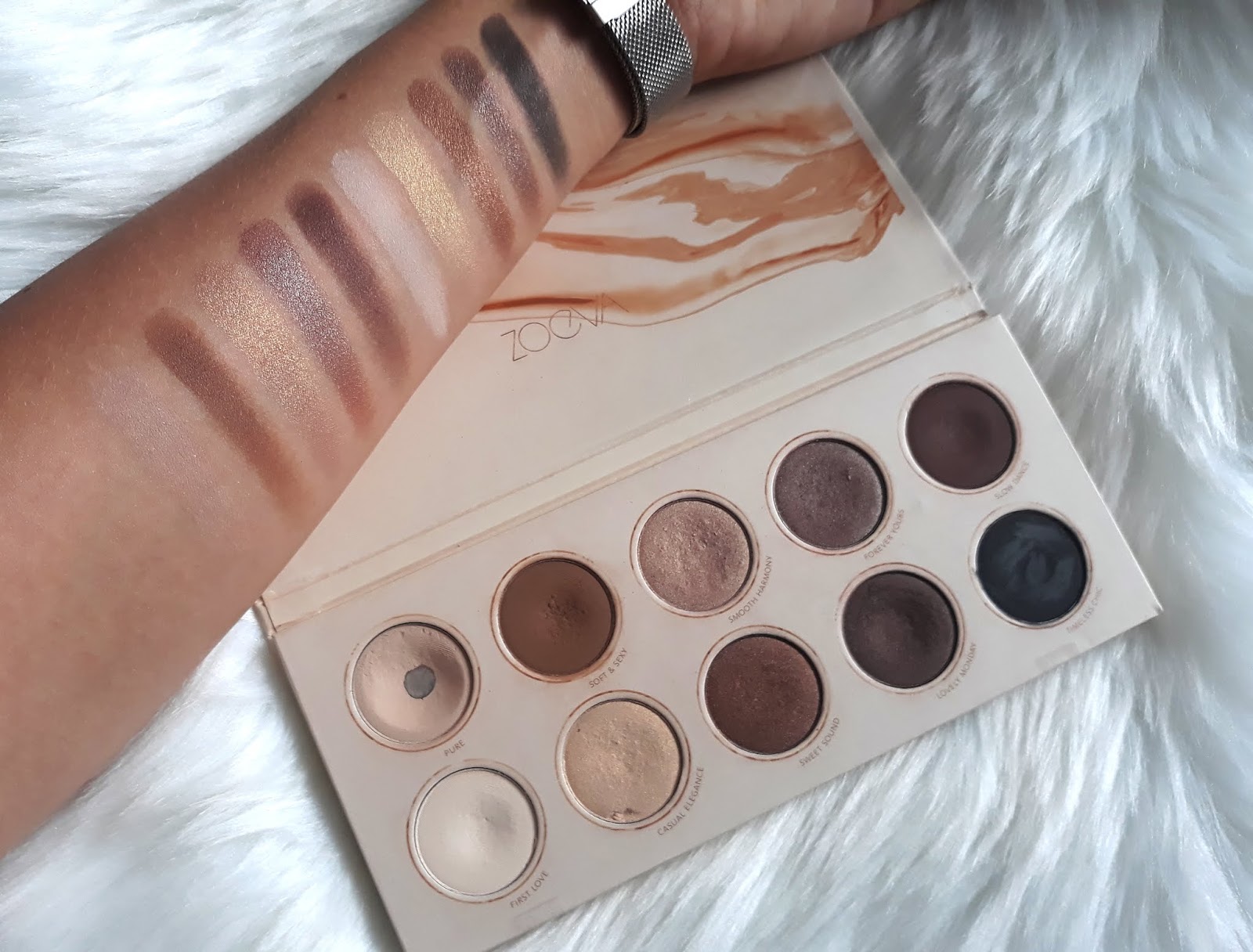 Zoeva Naturally Yours Paleta 10 Cieni Do Oczu Oczy Palety