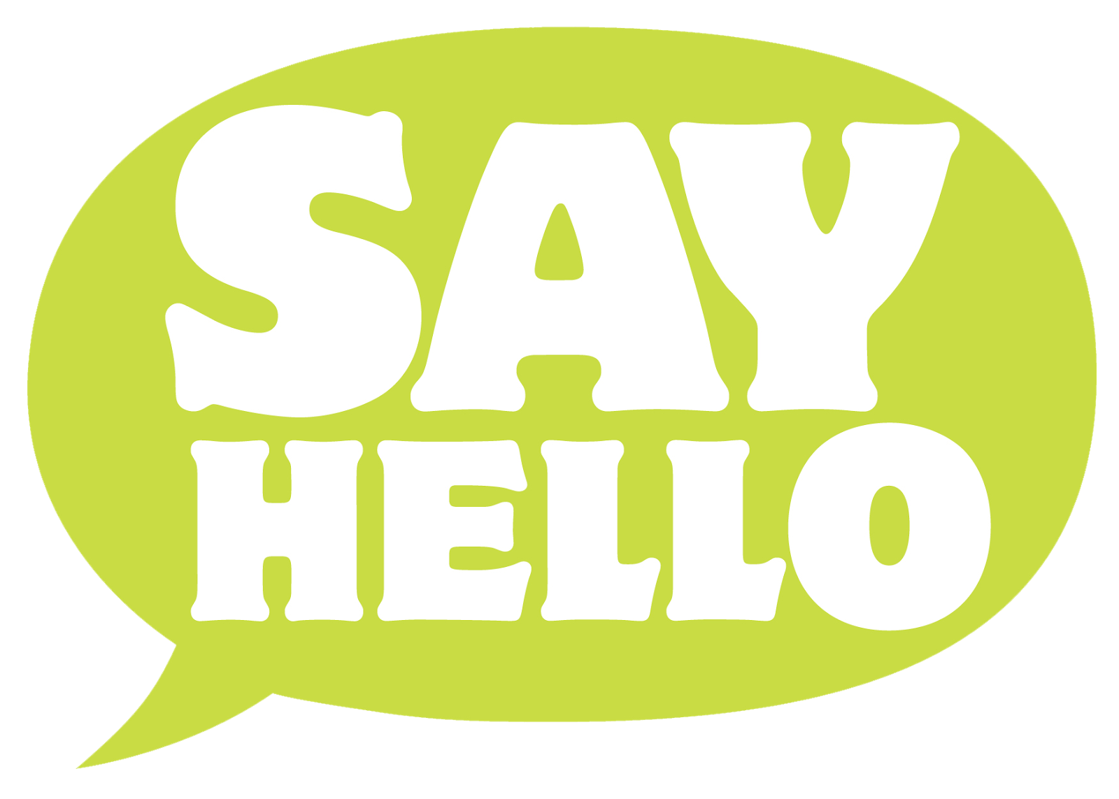 Логотип hello. Say hello. Say hello картинка. Эмблема со словом.