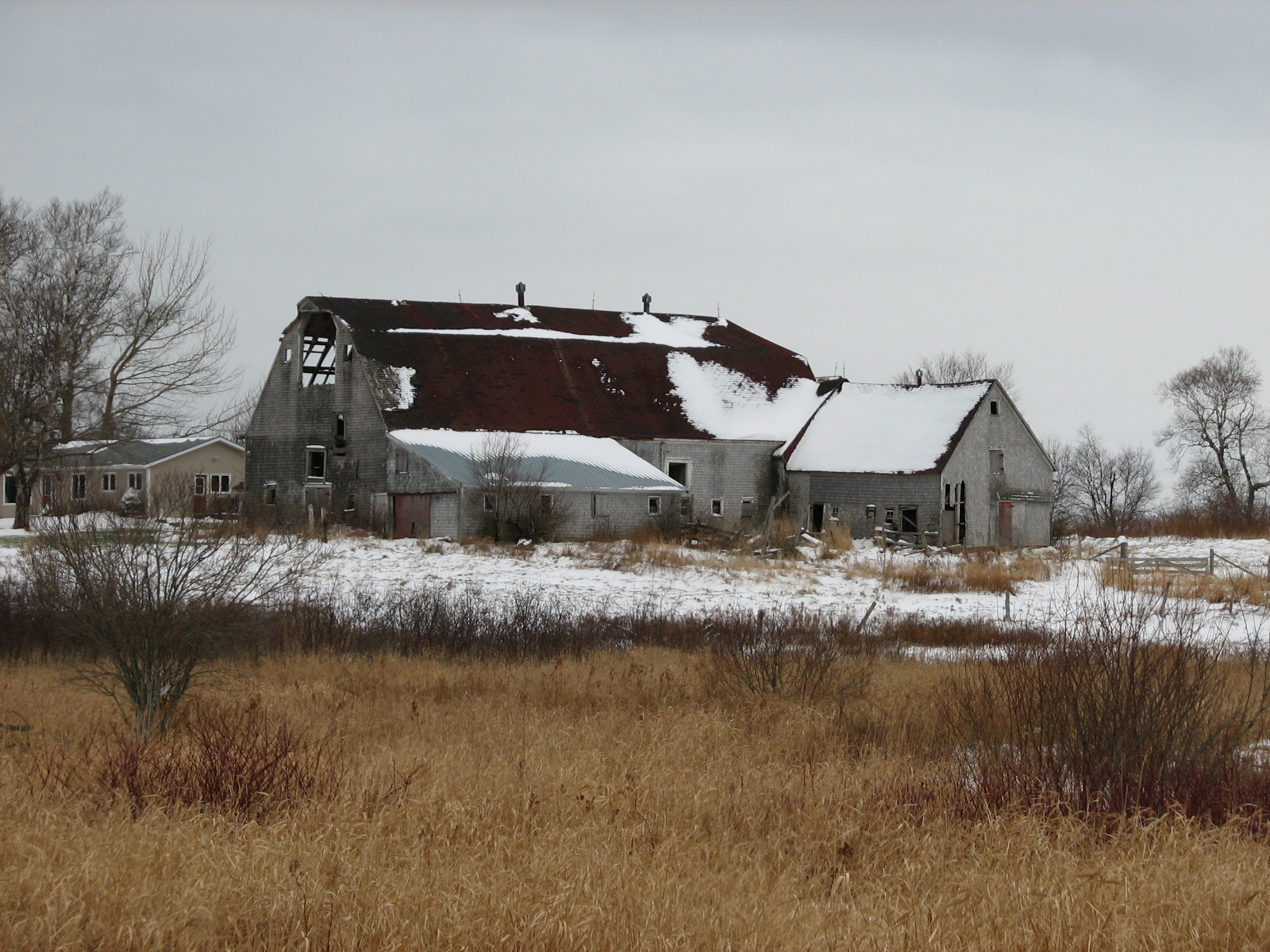 P.E.I. Heritage Buildings Old Barn, Mount Herbert