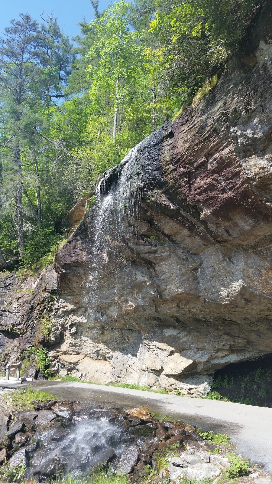 Tomfoolery Bridal Veil Falls Highlands, NC