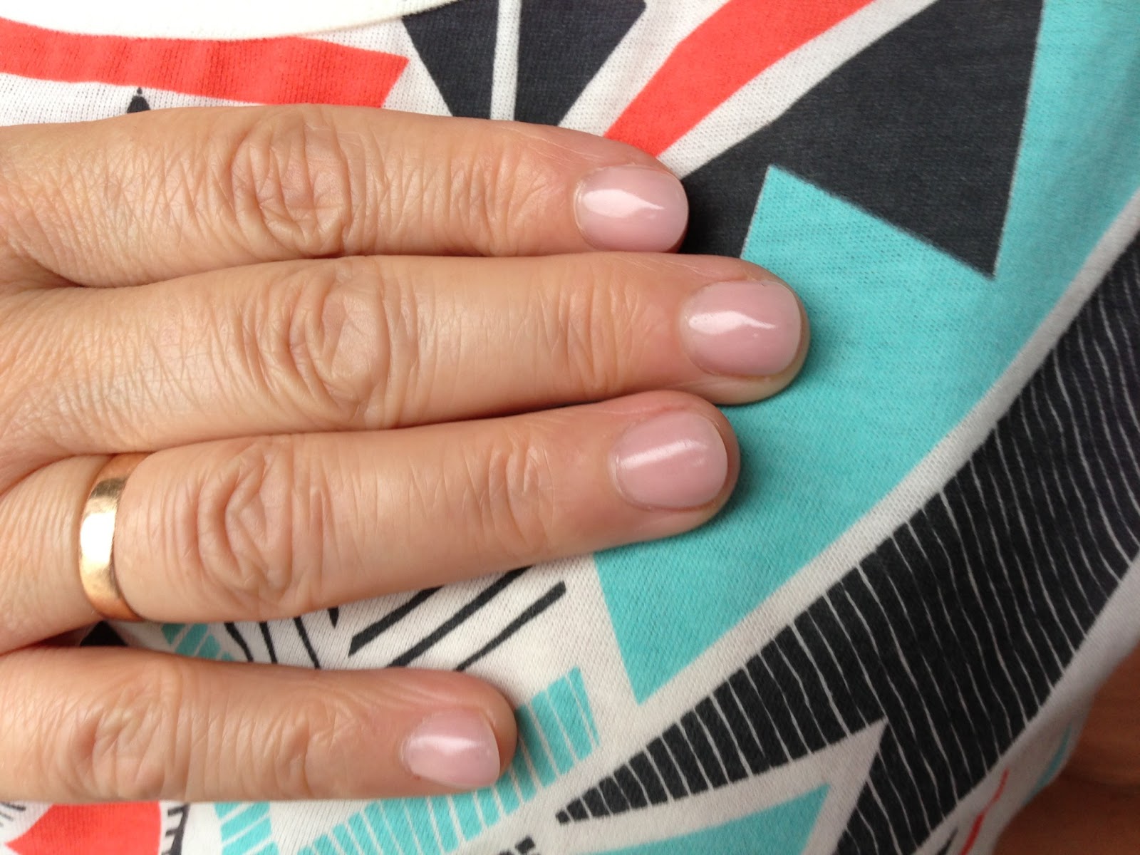 Mad Nails at Swansea Short natural look.