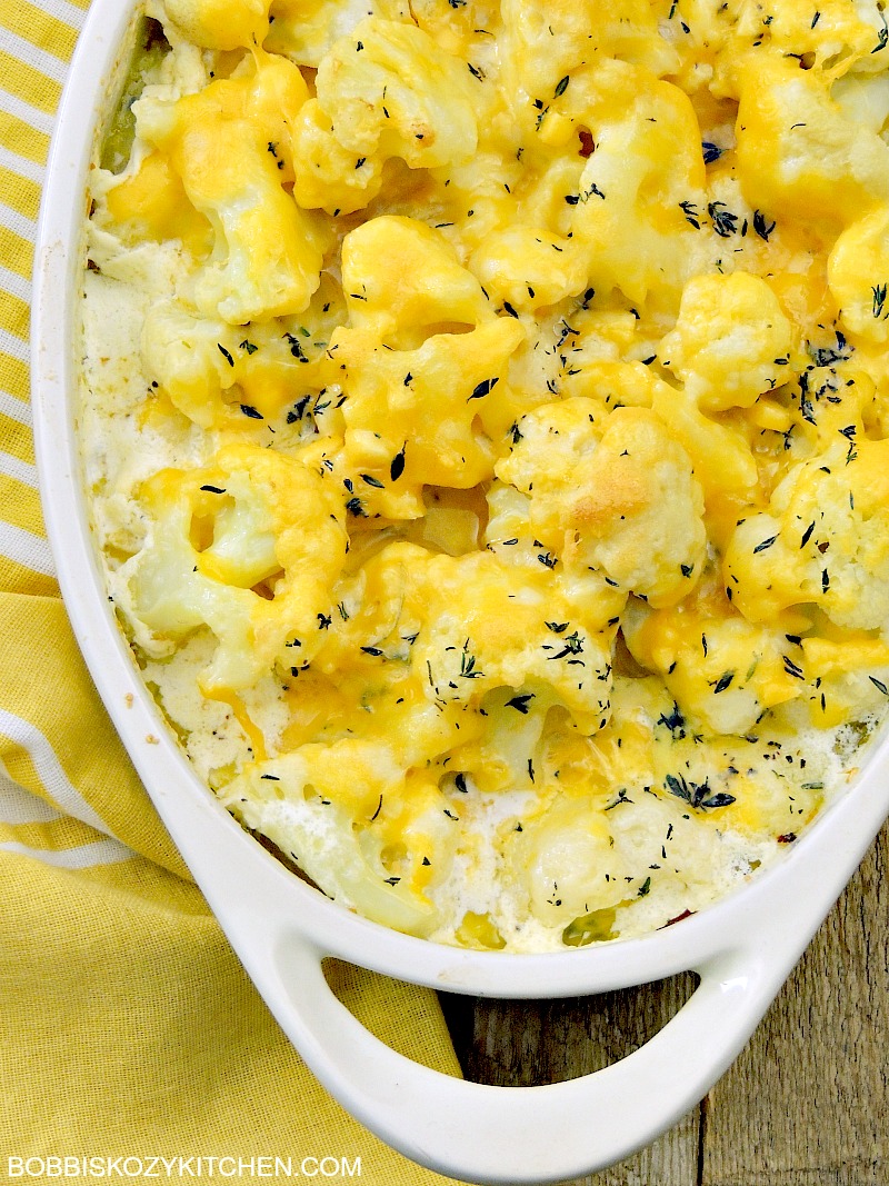 Cauliflower Au Gratin Bobbi's Kozy Kitchen