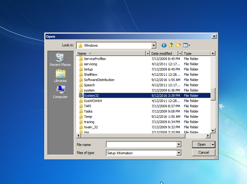 Bypass Login Lock Windows 7 dengan Perintah NET USER CMD BelajarBersama