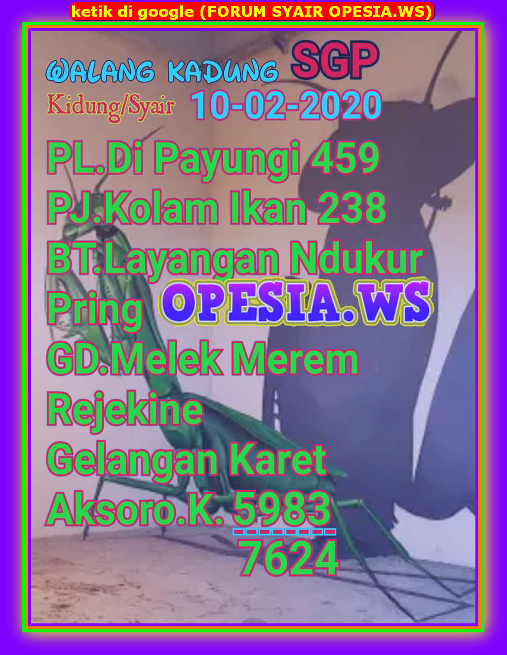 1 New Message Kode Syair Singapore 10 Februari 2020 Forum Syair Togel Hongkong Singapura Sydney 1 New Message Kode Syair Singapore 10 Februari 2020 Forum Syair Togel Hongkong Singapura Sydney
