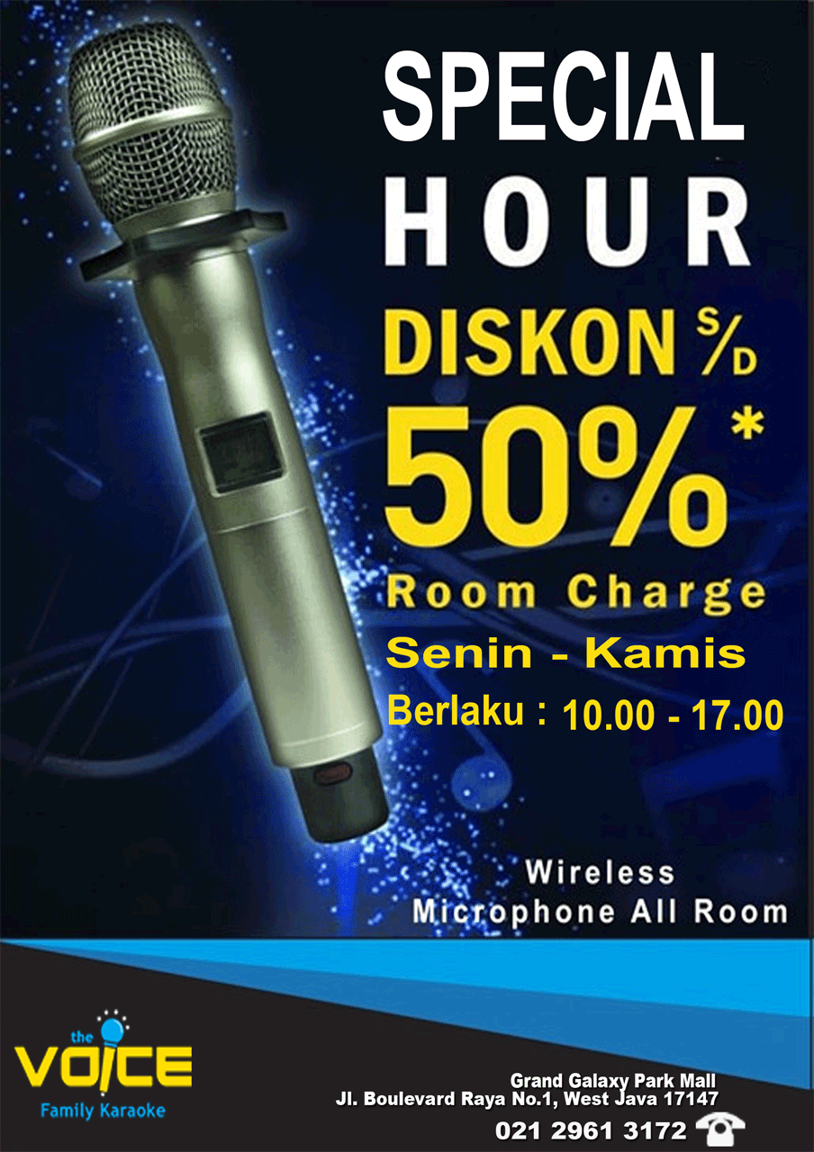 Harga Karaoke The Voice Kalimalang