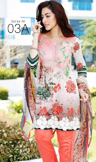 Charizma Luxury Embroidered Eid Lawn Collection 2016/2017 for Girls 