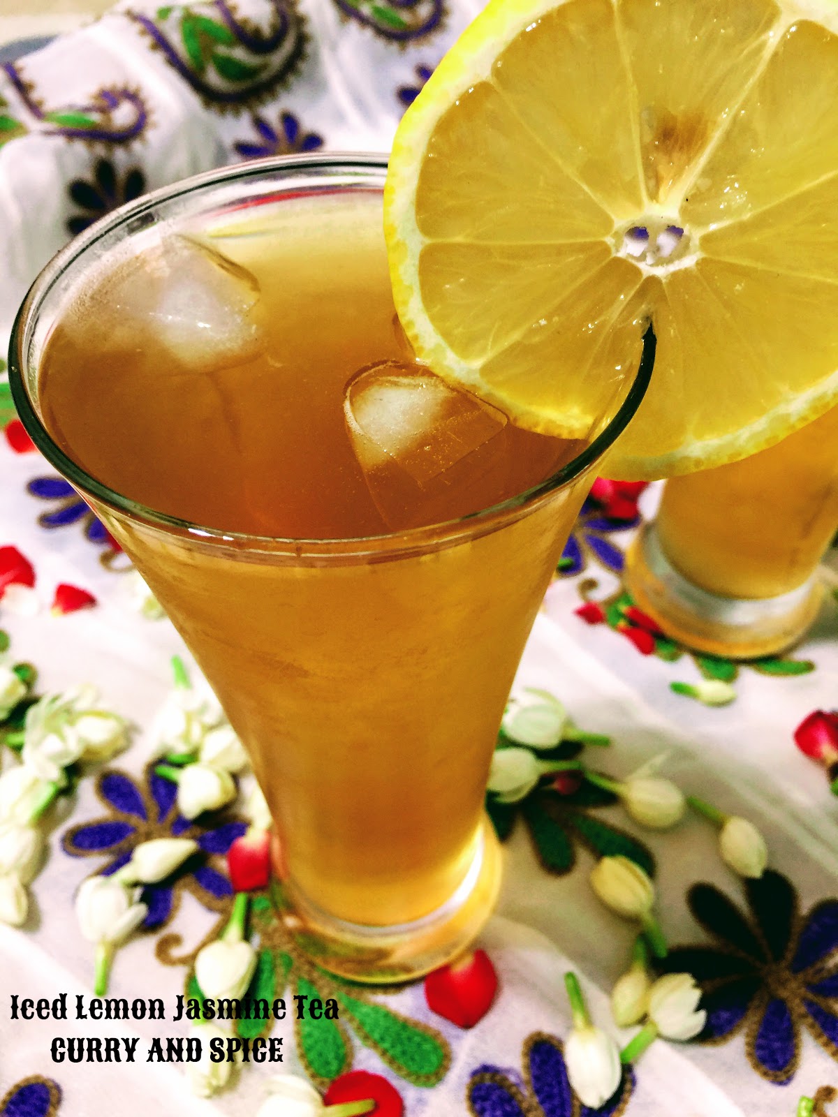 CURRY AND SPICE ICED LEMON JASMINE TEA
