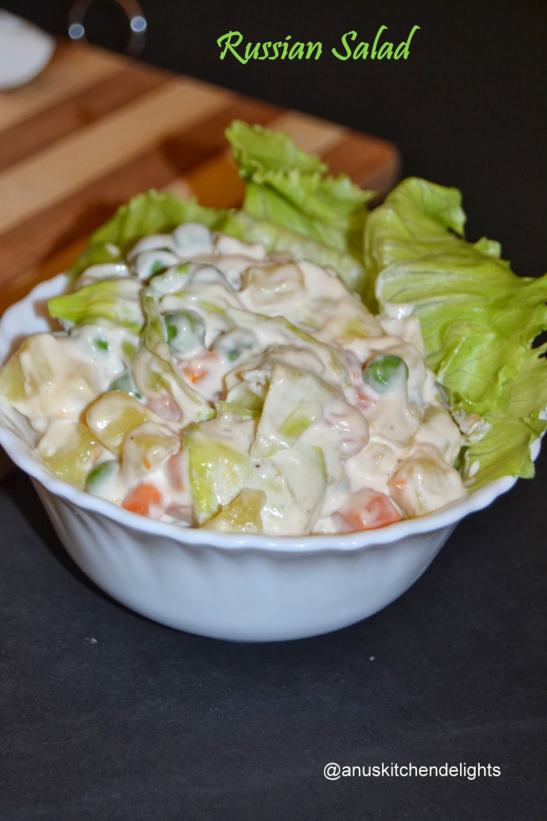 Anu's Kitchendelights: Russian Salad