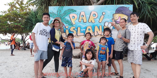 Foto Wisata Pantai Pasir Perawan Pulau Pari - Open Trip Pulau Pari open trip murah pulau pari 2 hari 1 malam pulau seribu
