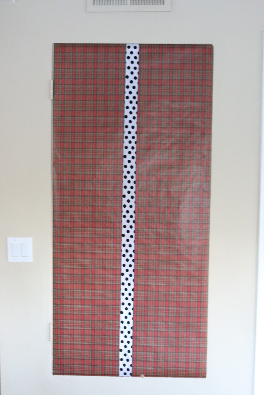 Door Christmas Card Holder