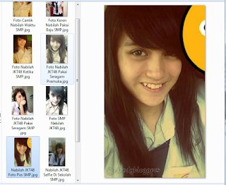 Foto Nabilah JKT48 Waktu SD SMP SMA 