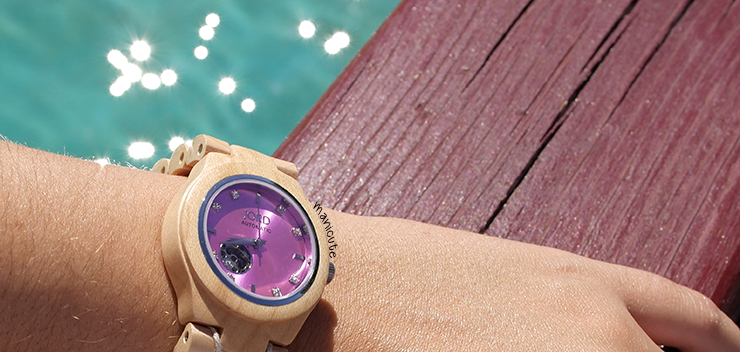maple & lavender jord watches