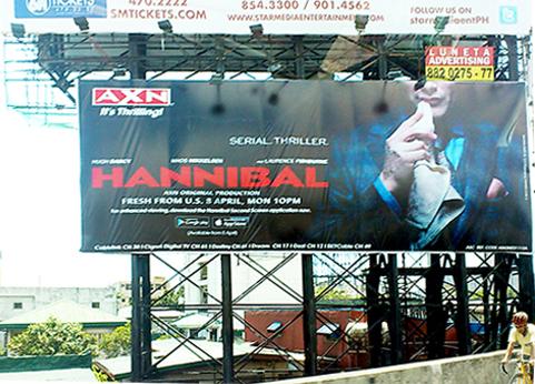 AXN's New Series: Hannibal on EDSA SB Kalayaan Horizontal