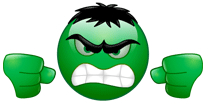 Hulk Angry Smiley