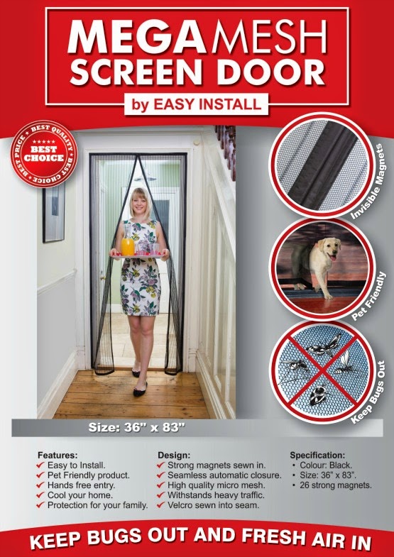 Mega Mesh Premium Screen Door Review!