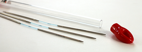 A Set of Skacel Addi FlexiFlips Knitting Needles