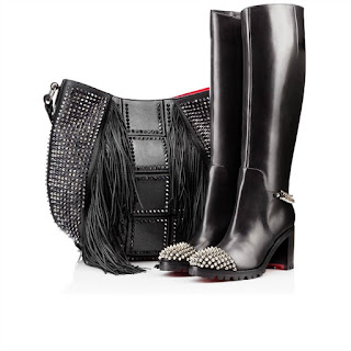 Ladies Boots Wish List | Morgan's Milieu: Christian Louboutin Napaleona boots, they're very price but a girl can dream right?