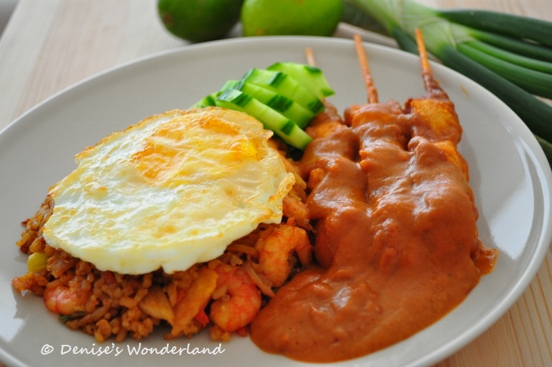 The Perfect Midnight Snacks AH Satay Denise's Wonderland