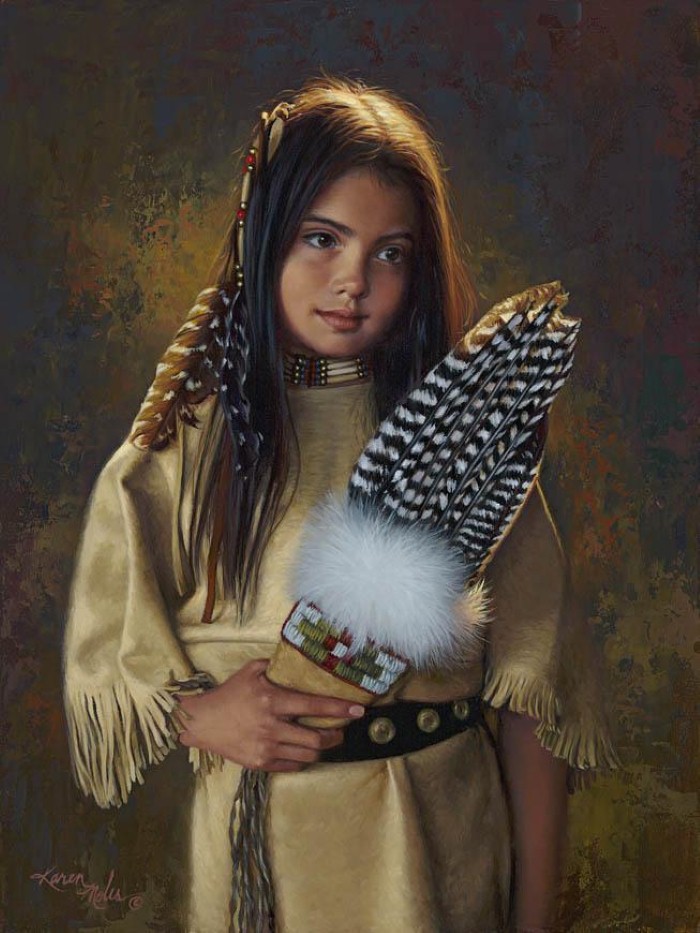 Картины об индейцах