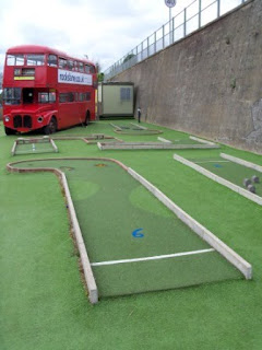 Crazy Golf in Chiswick, London